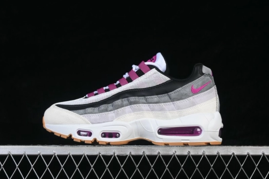 Nike Air Max 95 Retro Cushioned Running Shoes - HF7545-100