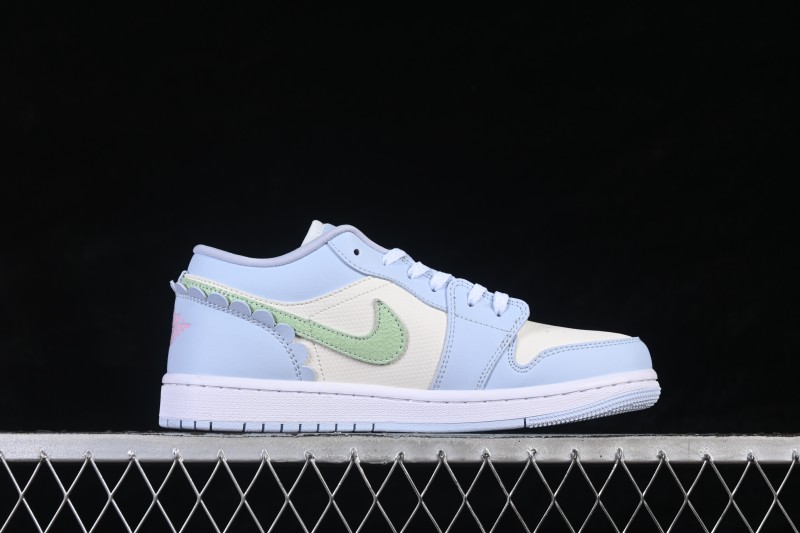 Nike Air Jordan 1 Low Retro Basketball Shoes with Valentine's Day Design - IB7113-403