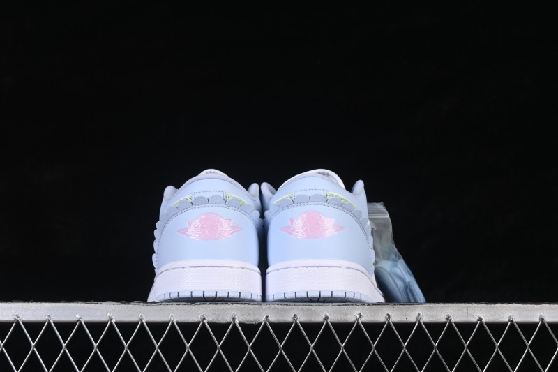 Nike Air Jordan 1 Low Retro Basketball Shoes with Valentine's Day Design - IB7113-403