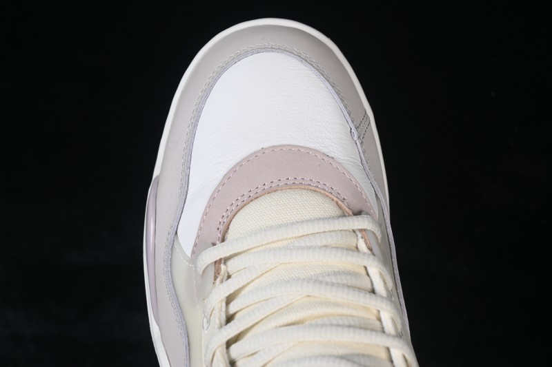 Nike Air Jordan 4 Remastered Retro Sneakers with Mixed Textile, Leather and Suede Upper - IB8862-141