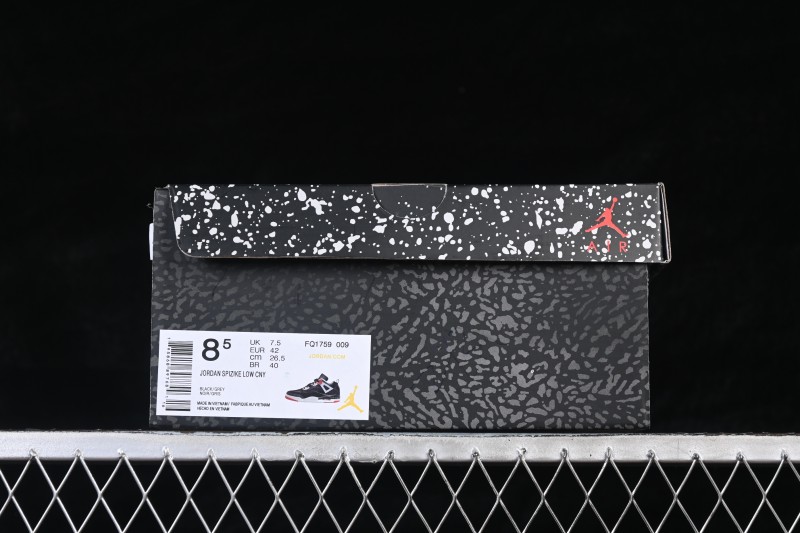 Jordan Spizike Low Basketball-Inspired Lifestyle Sneakers with Mixed Design Elements - FQ1759-009