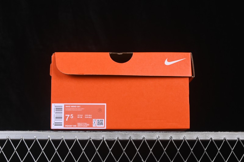 Nike Mind 001 Neuroscience Foot Massage Slippers with Perforated Breathable Mesh and 22 Independent Foam Nodes - HQ4307-005