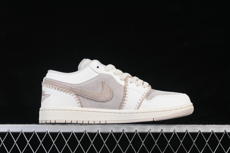 Nike Air Jordan 1 Low Retro Basketball Shoes with Classic Color Blocking - HV4268-120