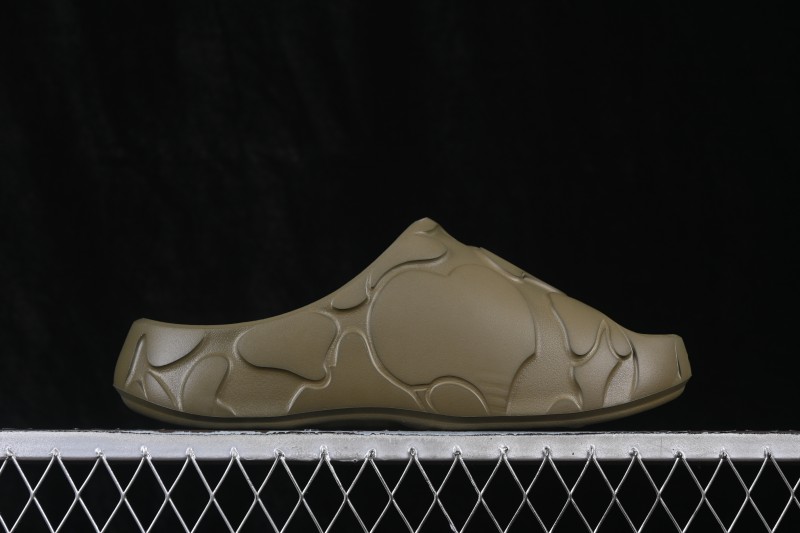 Bape EVA Ape Head Comfortable All-Match One-Band Slipper - M322911 Olive Green