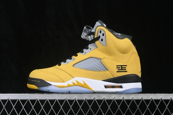 Nike Air Jordan 5 Retro Tokyo Limited Edition Basketball Shoes with Premium Leather Upper - IO3372-700