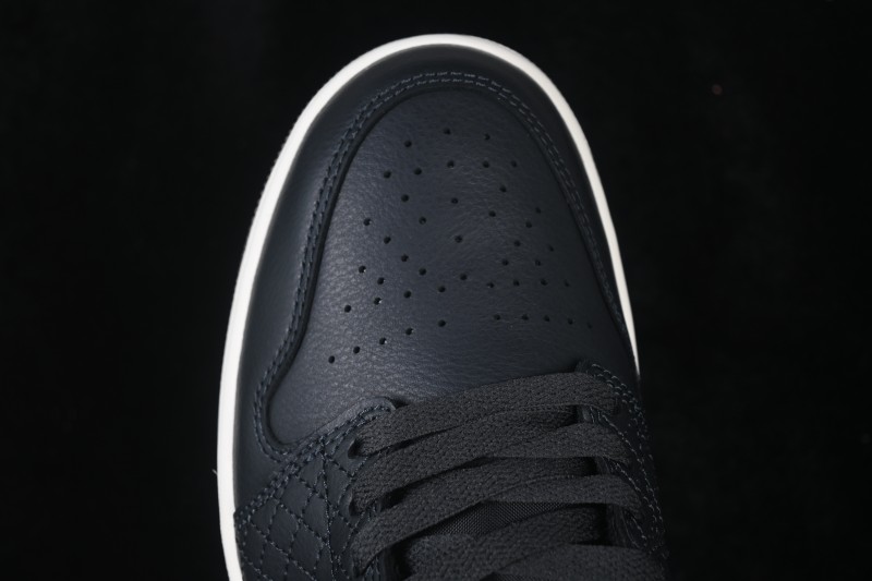 Nike Air Jordan 1 Low Retro Basketball Shoes with Classic Black and White Colorway - IO2047-001