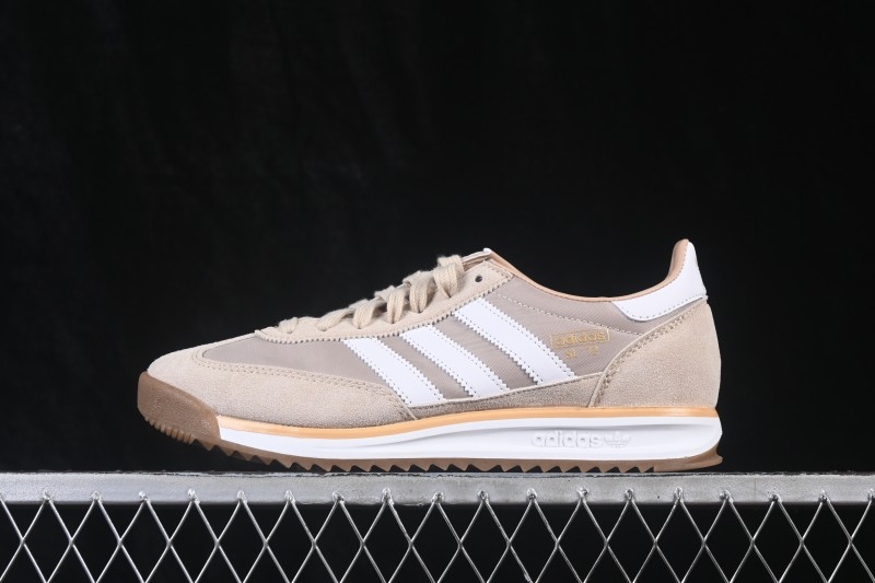 Adidas Originals SL 72 Retro Running Shoes with Classic Suede and Mesh Upper - JQ9554