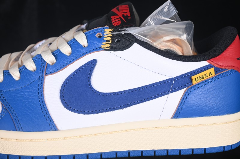 Nike Fragment Design x Union Air Jordan 1 High Lifestyle Casual Sneakers - HQ6998-146