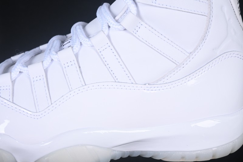 Nike Air Jordan 11 Retro OG Comme des Garcons Collaboration White Sneakers - IV7639-100