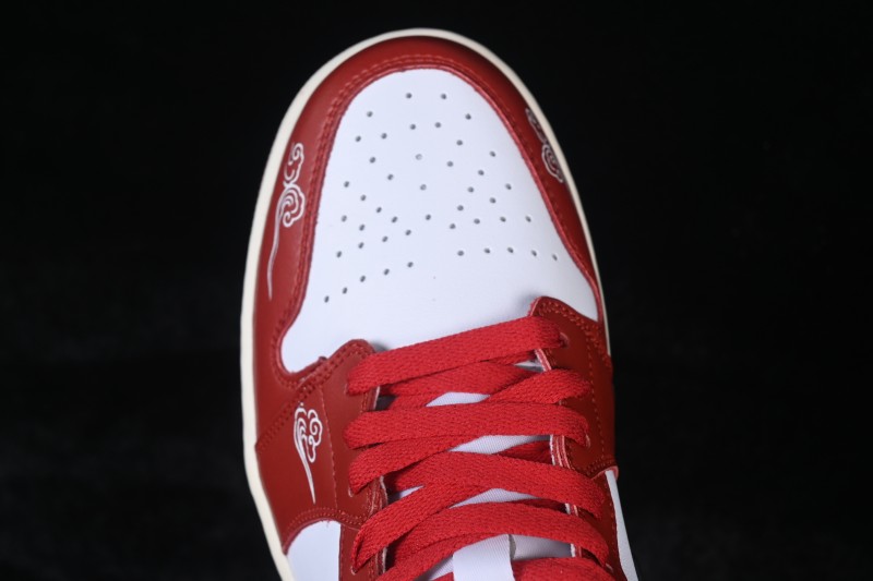 Nike Air Jordan 1 Mid Chinese New Year Year of the Horse Limited Edition Mid-Top Casual Sneakers - DQ8426-105