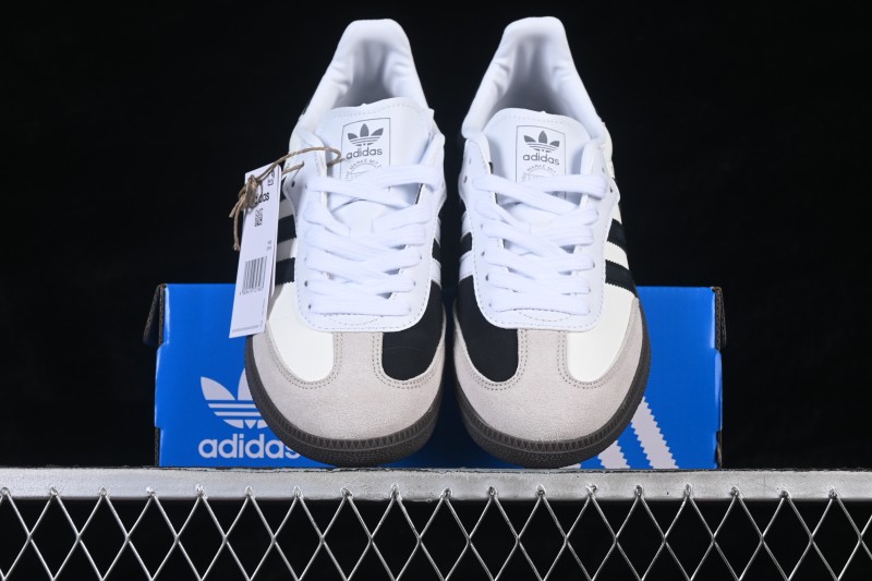 Adidas Samba OG Classic Skateboarding Shoes with Suede Upper - KJ7595