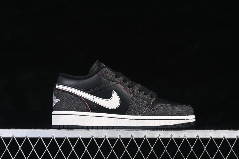 Nike Air Jordan 1 Low AJ1 Denim Casual Lifestyle Skateboarding Shoe - IR0842-010