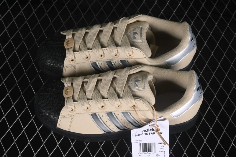 Adidas Originals Superstar II Classic Shell-Toe Casual Sneakers with Iconic Rubber Toe Cap - JR4234