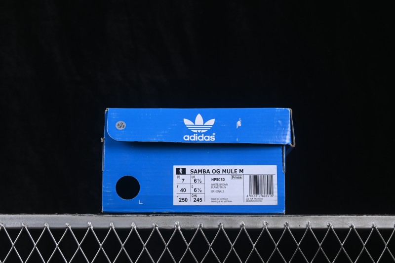 Adidas Samba OG Casual Half Slipper with Retro Design - HP5050