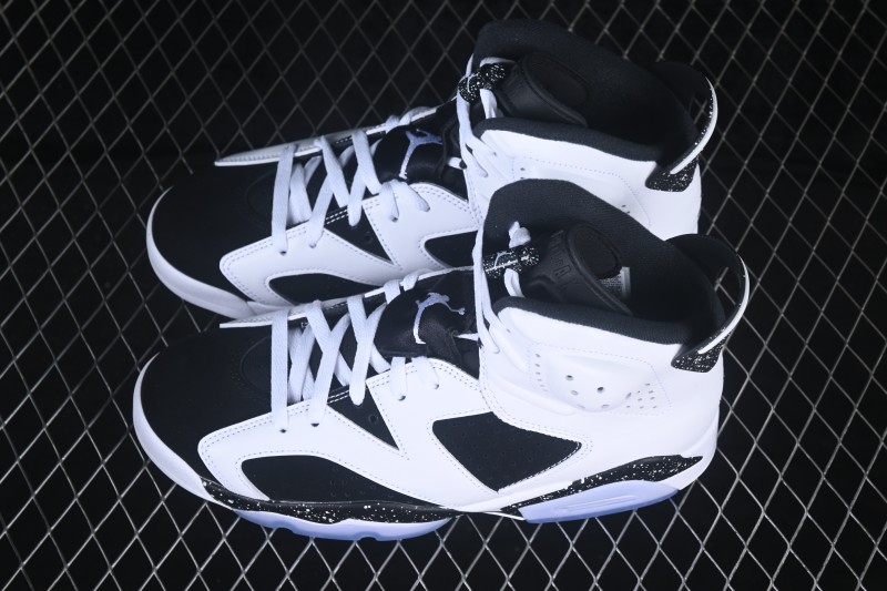 Nike Air Jordan 6 Retro Oreo Running Shoes with Classic Design - CT8529-108