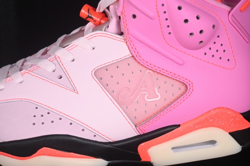 Nike Air Jordan 6 Retro Awake NY Collaboration Sneakers in Playful Pink - IQ5706-600