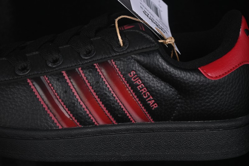 Adidas Originals Superstar II Retro Sneakers with Shell Toe Design - JR7316