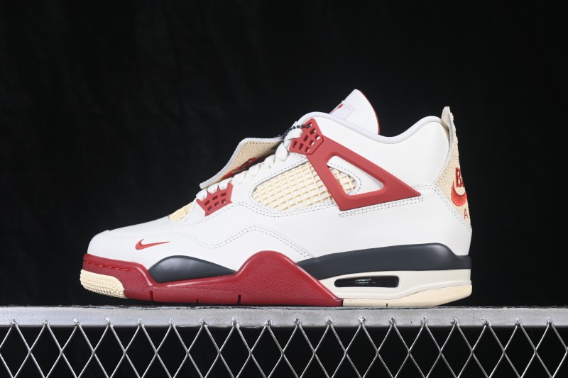 Nike Air Jordan 4 Retro Brick After Brick Nigel Sylvester Sneakers - IQ8055-100
