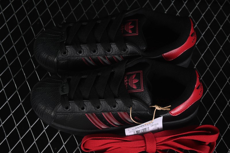 Adidas Originals Superstar II Retro Sneakers with Shell Toe Design - JR7316