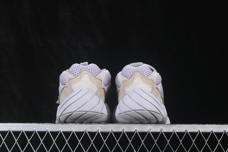 Adidas Originals Yeezy 500 Ash Grey Purple Sneakers - IE4783