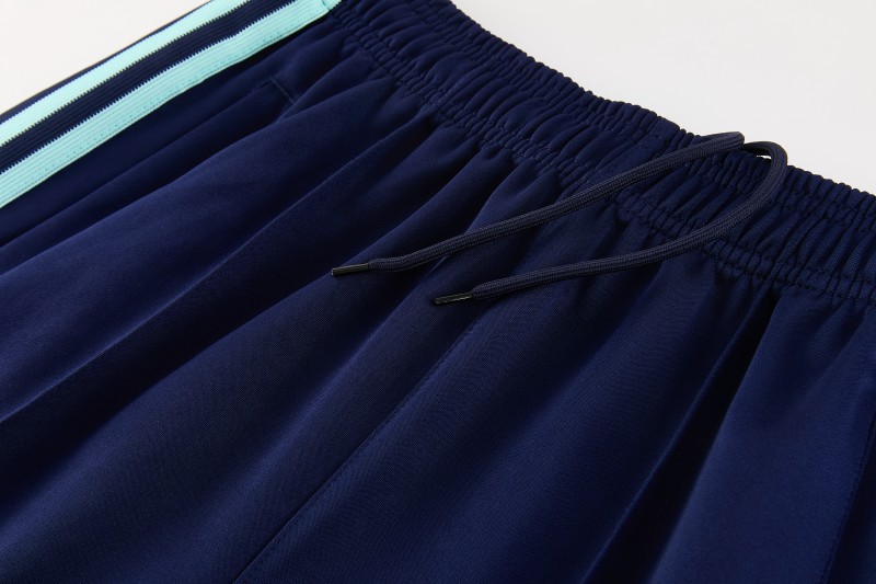 26/27 Germany  Navy Blue Full Zipper Jacket + Long Pants
