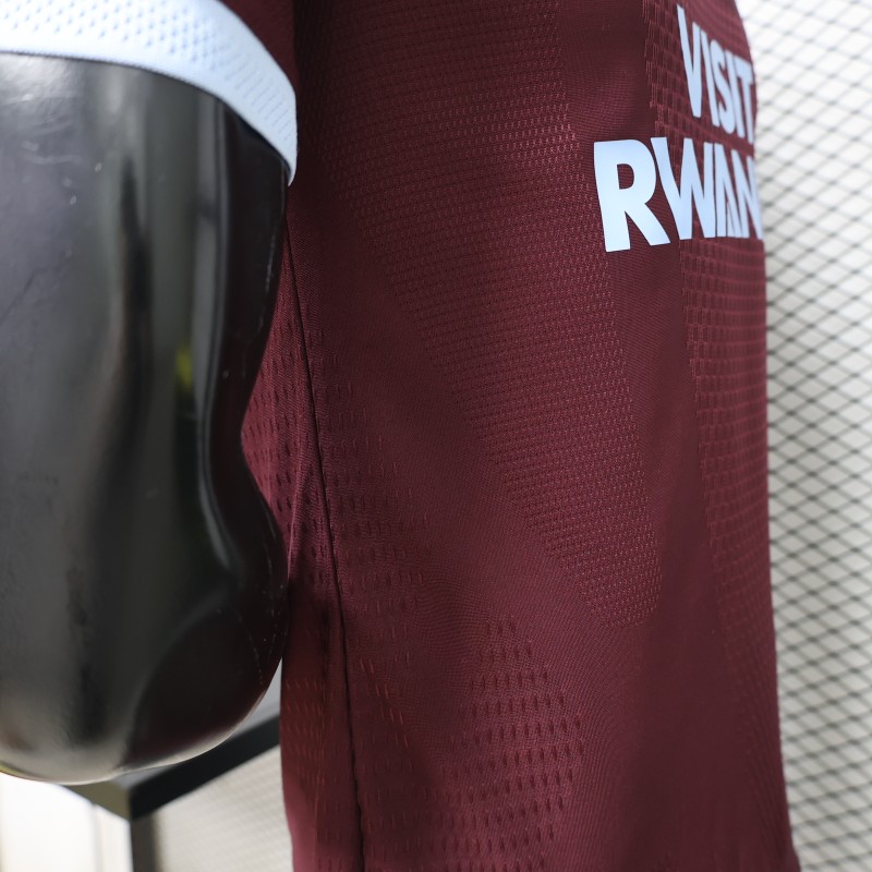 Player Version 26/27 Aston Villa FC Home Maroon Jersey With Sponsor