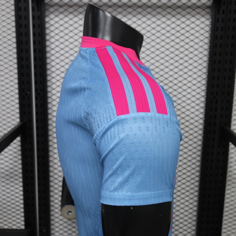 Player Version 26/27 Fulham FC Third Blue Pink Jersey
