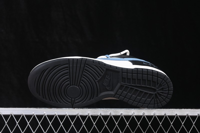 Nike SB Dunk Low Strap Low-Top Casual Skate Shoes - HF5441-100