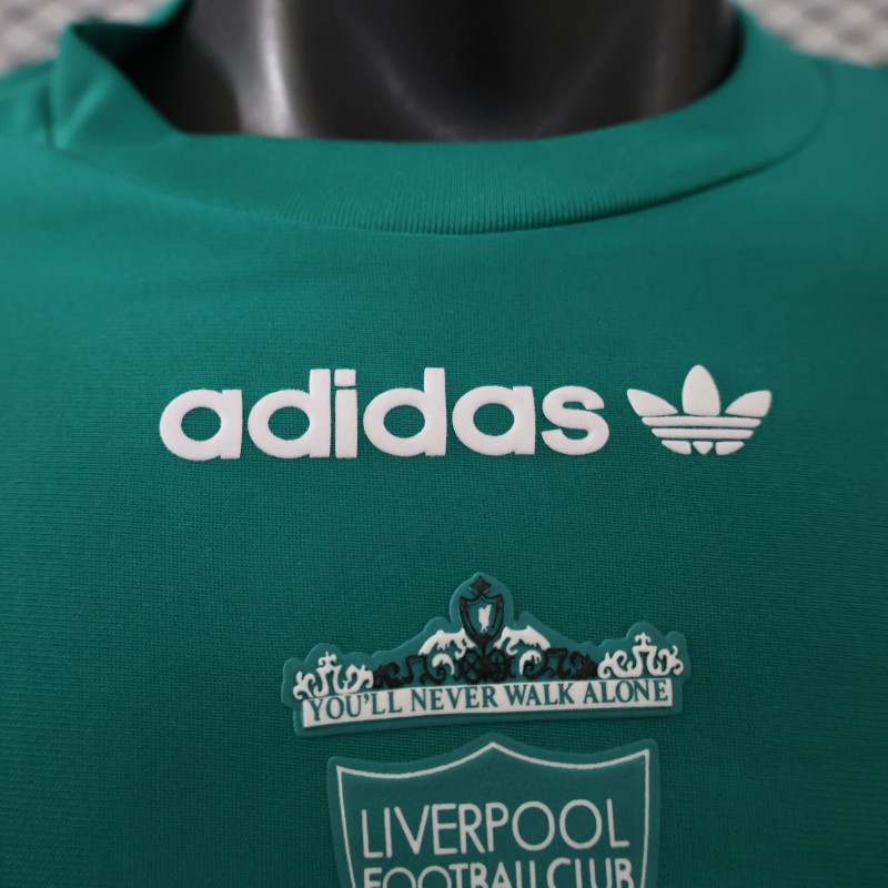 Player Version 26/27  Liverpool Casual Retro Green Jersey