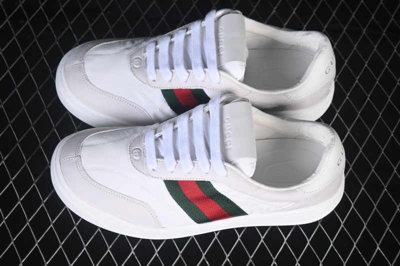 Gucci Primavera Screener Distressed Nylon Casual Sneakers - FAGIV9078