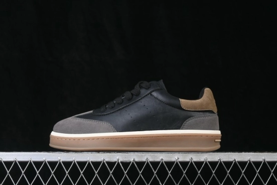 ECCO Soft 10 Retro German Army Trainer Casual Shoes - 63263801001