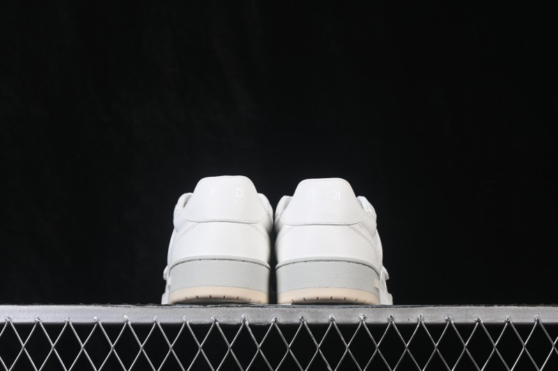 Fendi Match Round Toe Thick Sole Low-Top Casual Sneakers - AHH2F1FHS