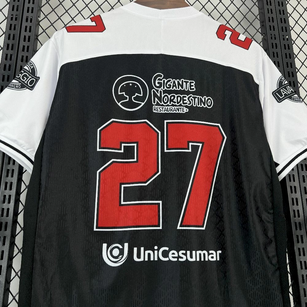 2025/26 Mens Vasco Da Gama Camisa Almirantes 27 Jersey