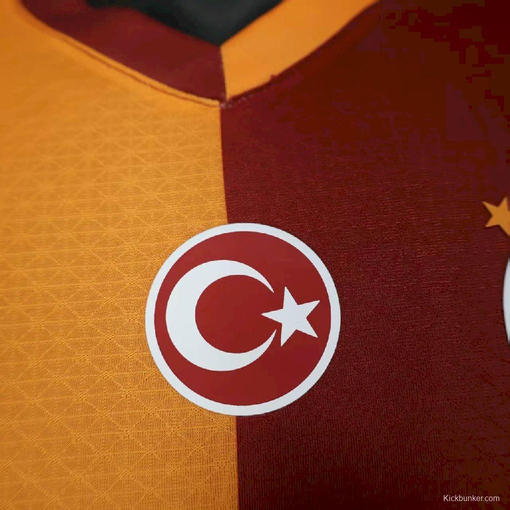 2025/26 Player Version Mens Galatasarays Home Jersey