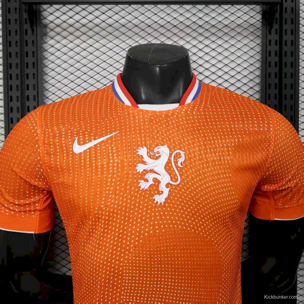 2025 Player Version Mens Netherlands (Women’s Team) Home Jersey
