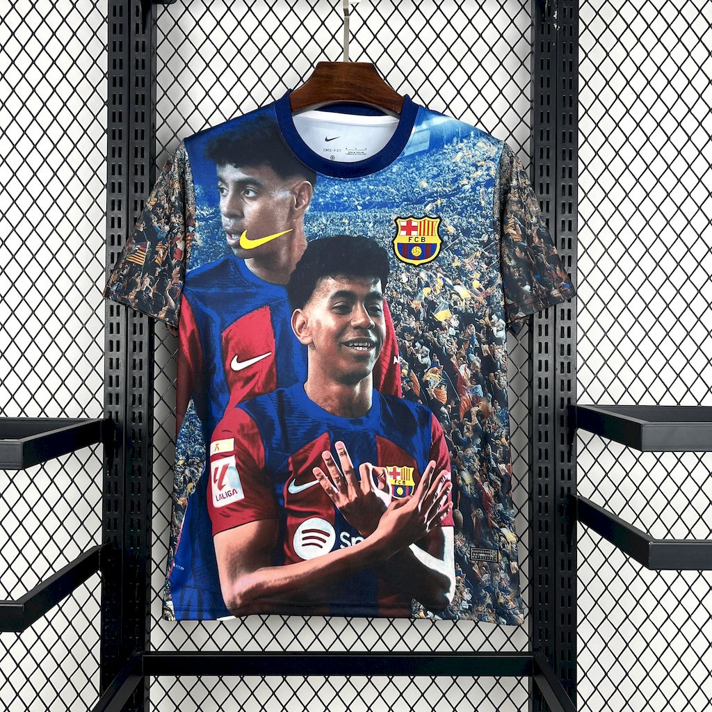 2025/26 Mens Barcelona LAMINE YAMAL Special Jersey