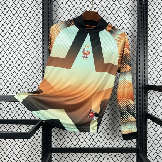 2026 Mens France Hollywood Goalkeeper Long Sleeve Jersey