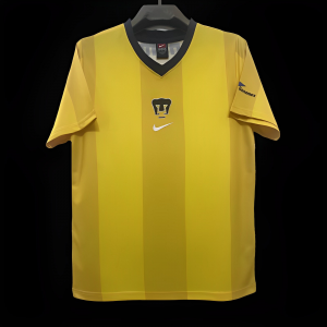 Retro 00/01 Pumas UNAM Away Yellow Jersey