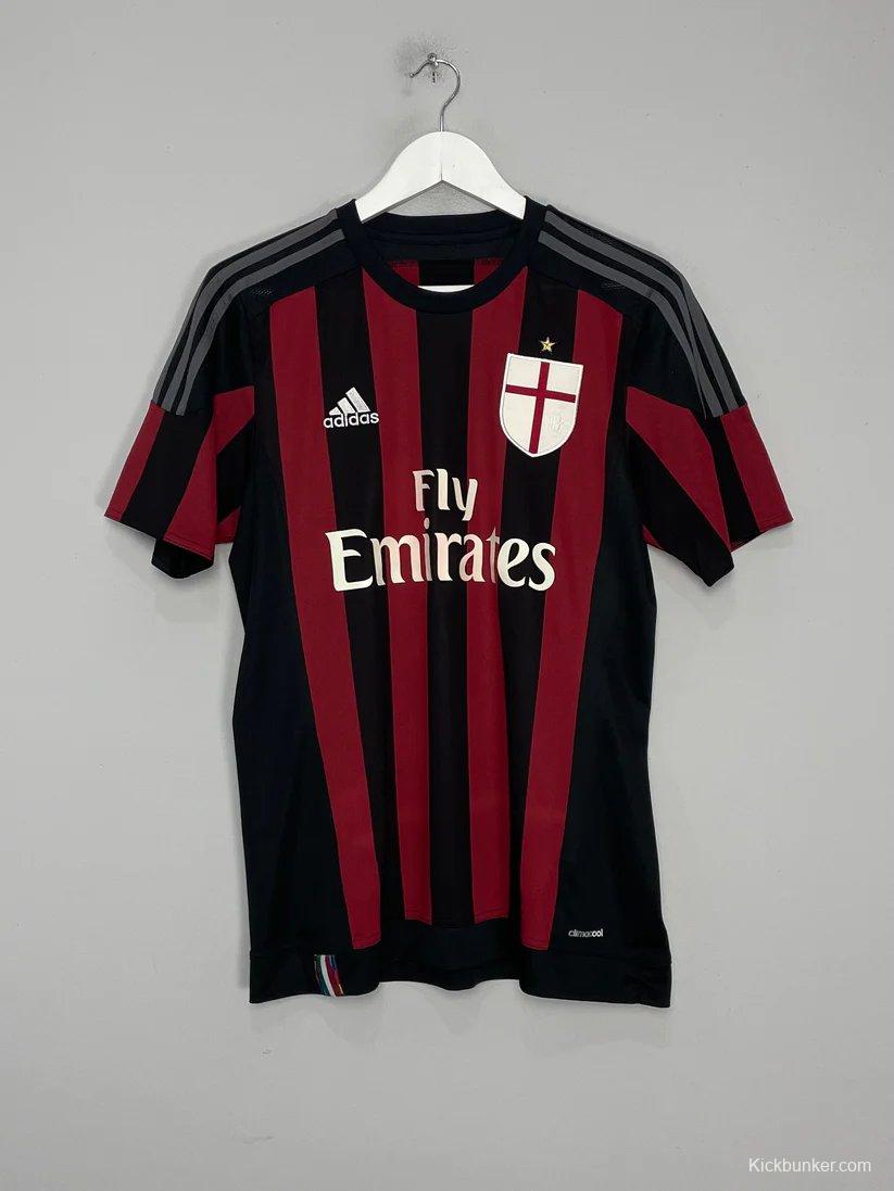 Retro 15/16 AC Milan Home Jersey