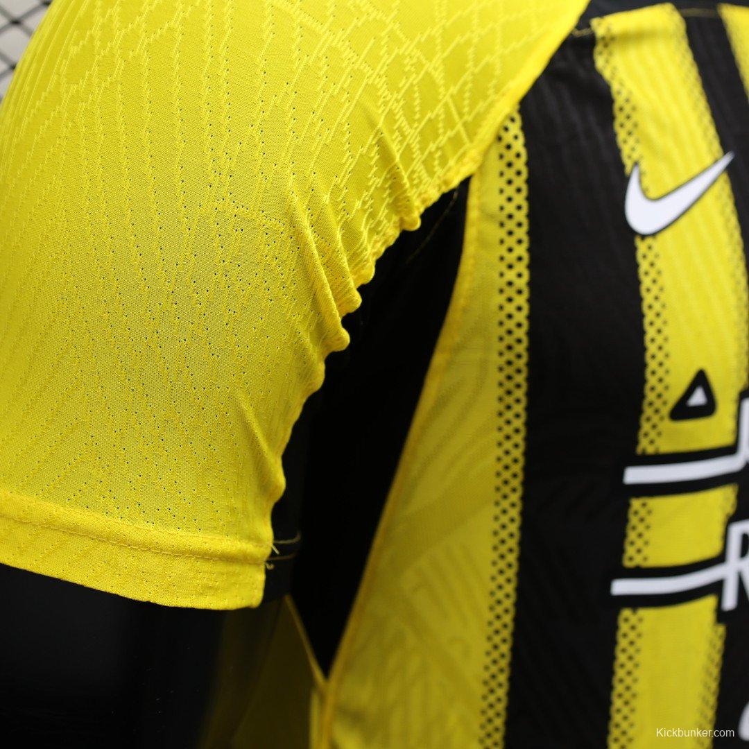 Player Version 24/25 Al-Ittihad Home Jersey