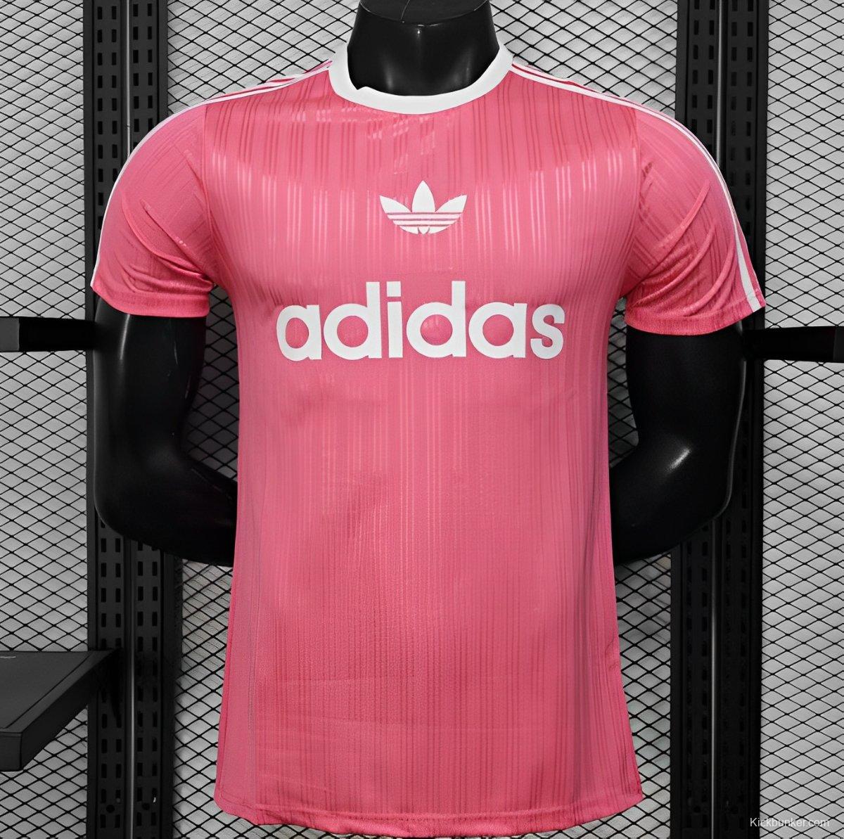 Player Version 2025 Adidas Original Pink T-Shirt