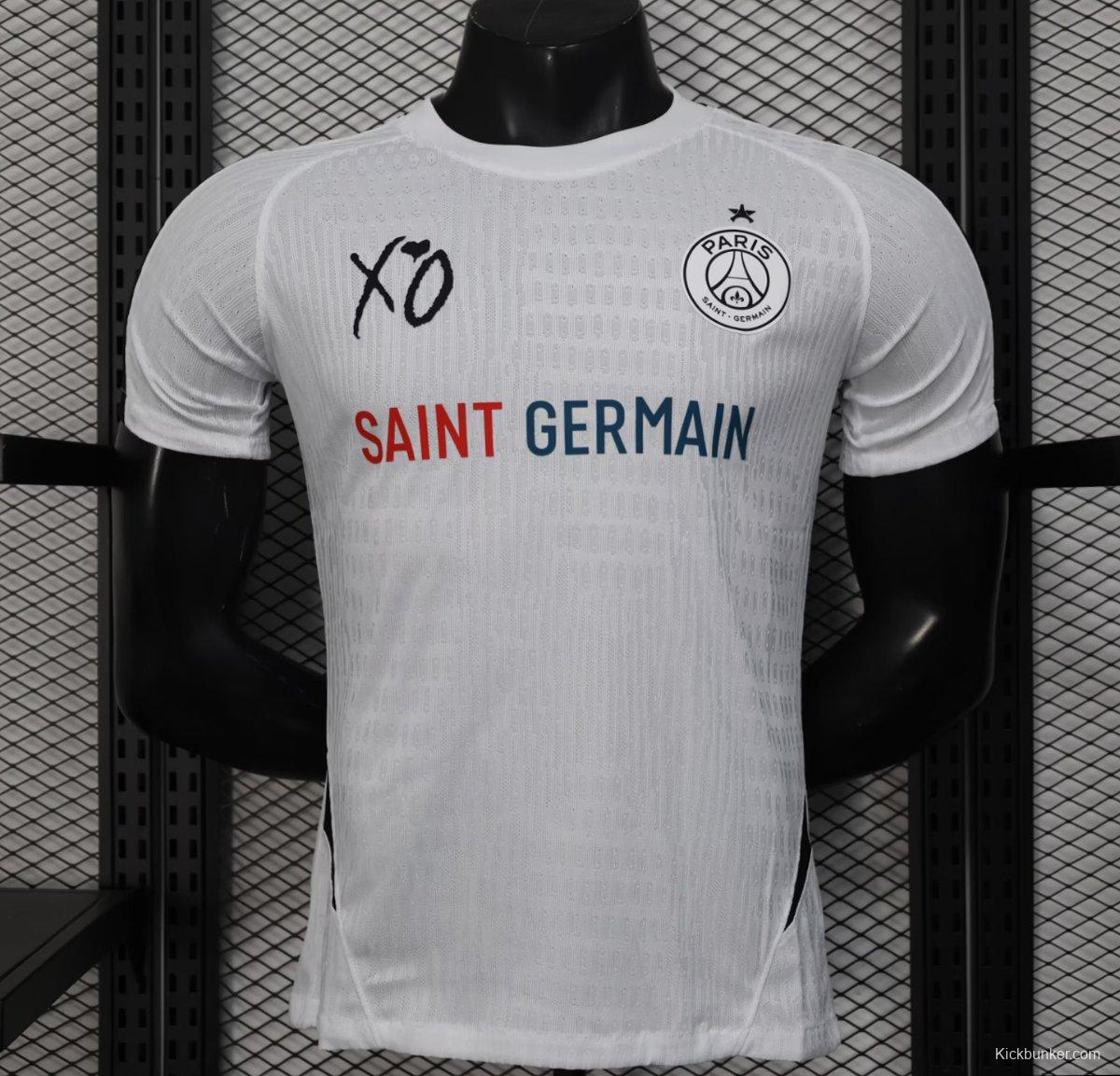 Player Version 25/26 PSG x XO WHITE Pre-Match Jersey