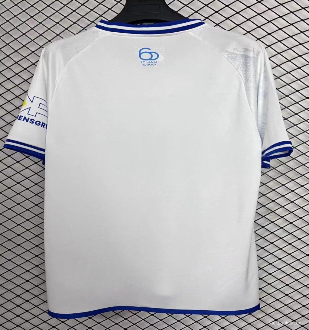 25/26 Hansa Rostock Away WHITE Jersey