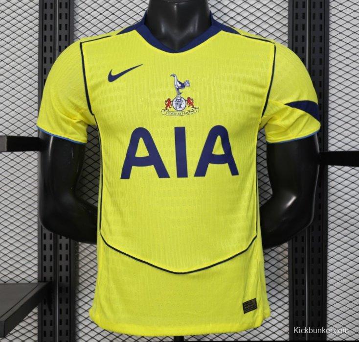 Player Version 25/26 Tottenham Hotspur Third Yellow Jersey