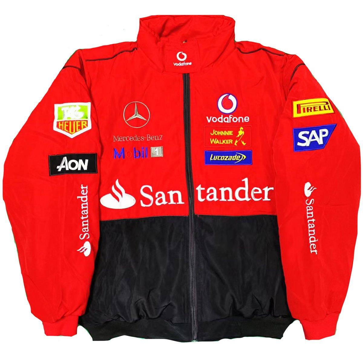 2025 New Adult F1 MOTO Jacket Ebroidered Cotton Padded F 1 Racing Jacket