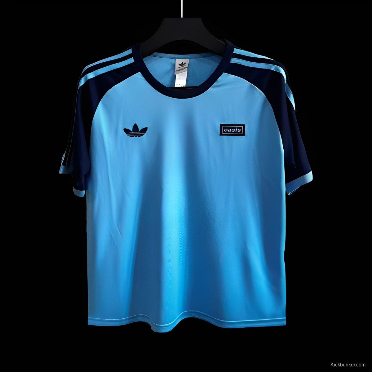 2025/26 Adidas Oasis Tour Blue Jersey