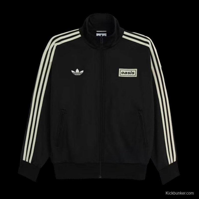 adidas x Oasis Tour Firebird Track Top Black