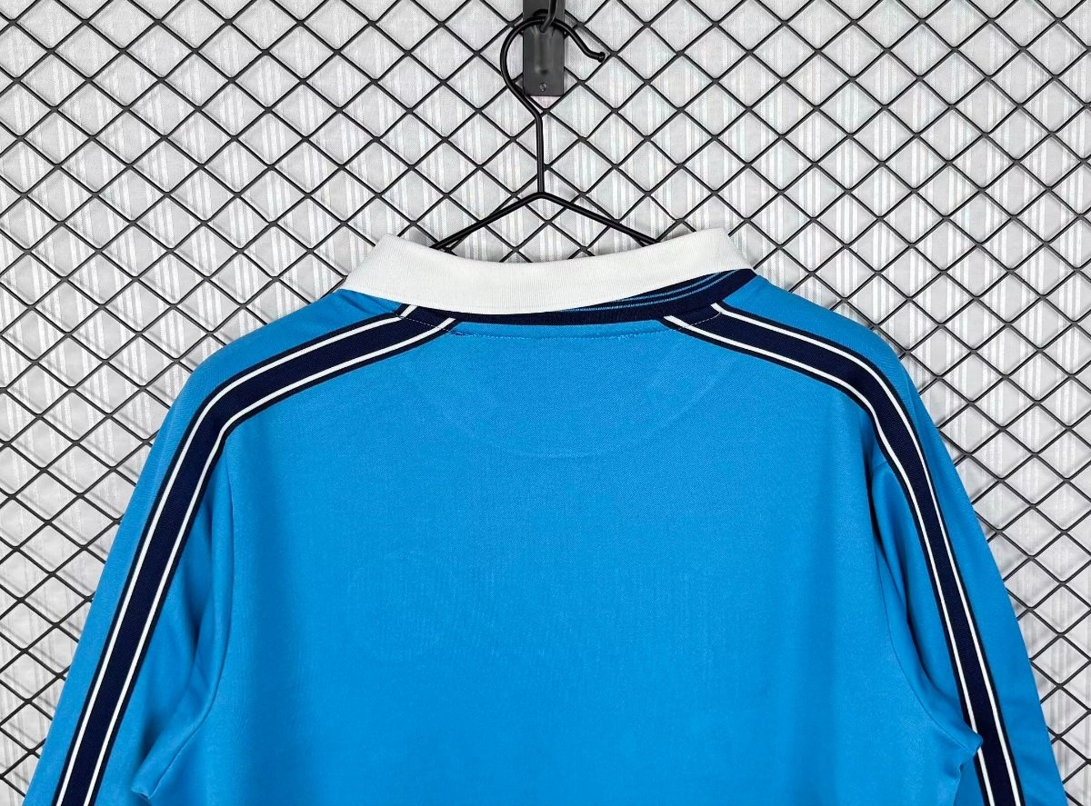 Retro 98/99 Napoli Home Long Sleeve Jersey