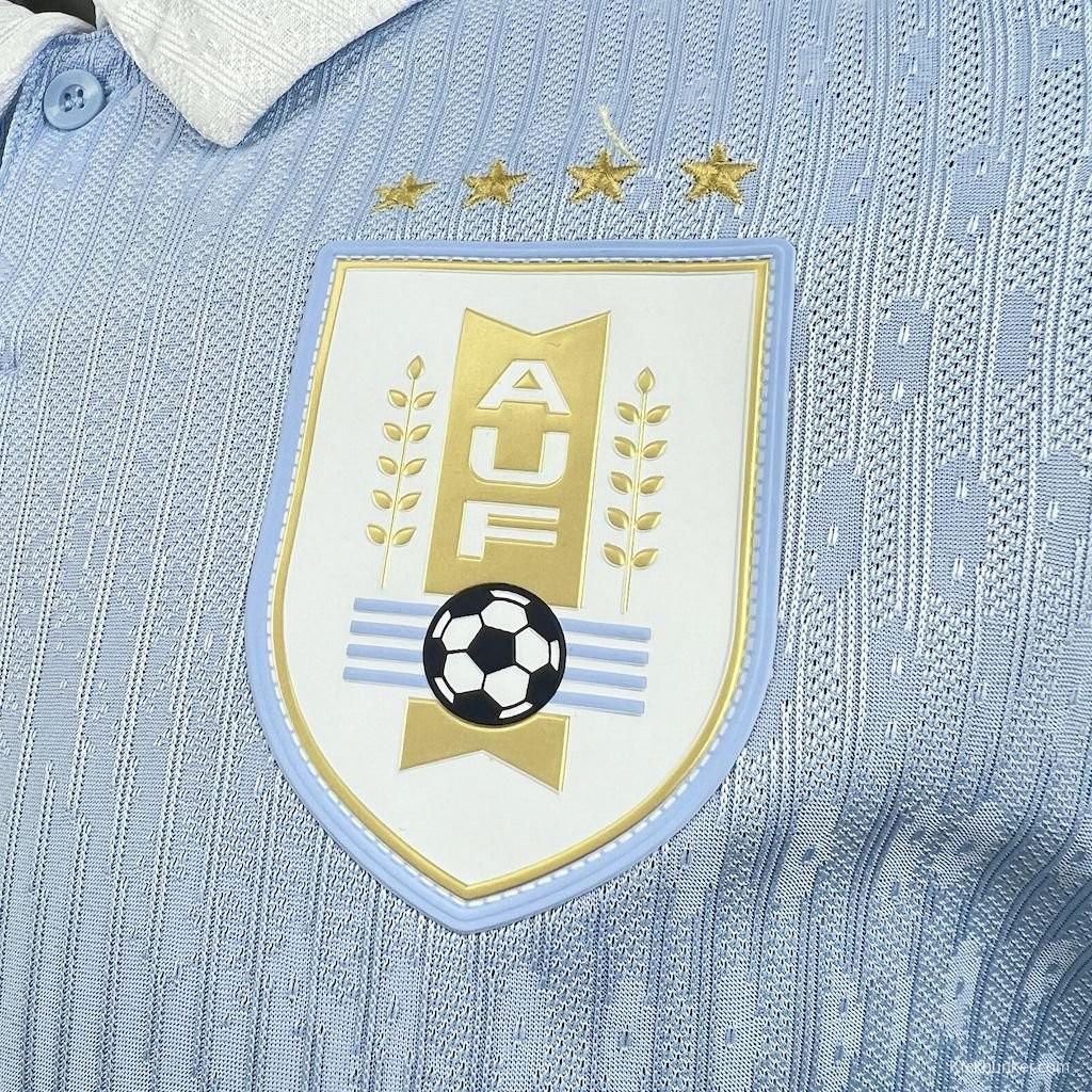 Player Version 2026 Uruguay Home Jersey