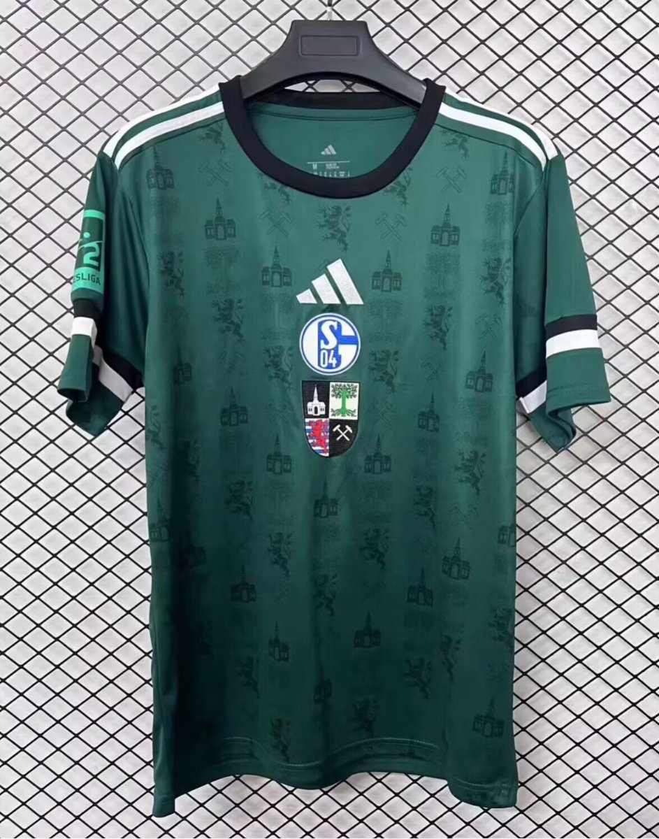 25/26 Schalke 04 Green 150Th Anniversary Jersey